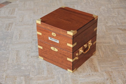 Marine ship chronometer box