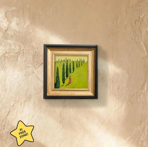 Impressionist original oil - impressionist,