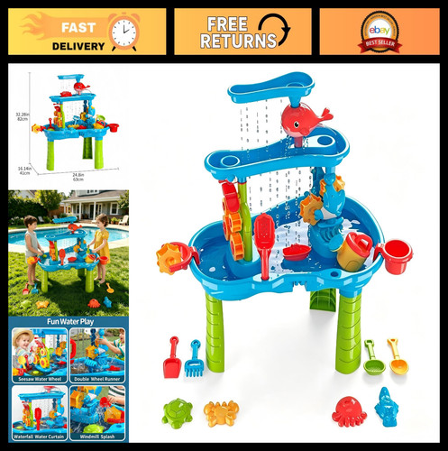 Tier water sand play table - &,