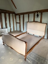 A French Walnut King Size Lit