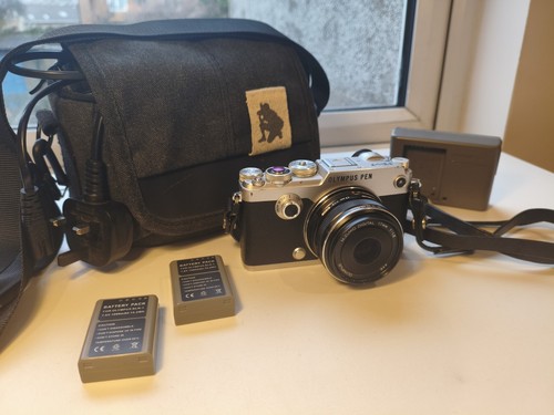 Olympus pen 3mp silver - olympus, pen-f