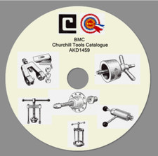 Churchill BMC Service Tools Catalogue.. Austin, Morris, M.G. Vanden Plas
