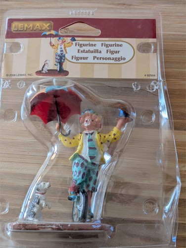 Lemax carole town unicycle - carole,