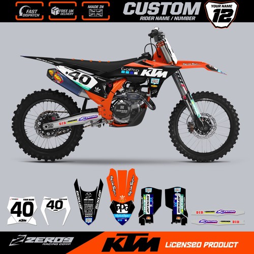 Custom graphics kit ktm - kit:, sx