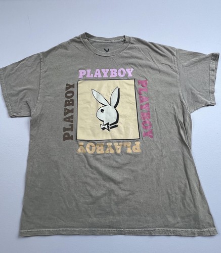 Playboy shirt mens gray - playboy,