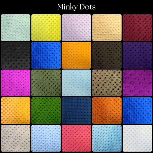 Minky dot fabric the yard - dot,