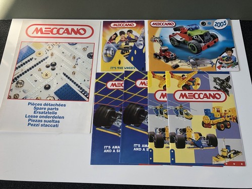 Meccano spare parts - parts, builders