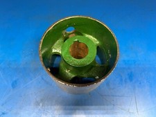 Vintage 120mm wide 145mm Flat Belt Pulley Mounting 37.5mm   weight 4.25kg