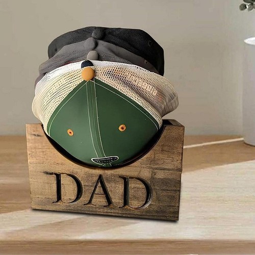 Wooden hat holder caps - wooden, display