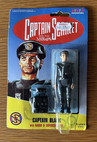 Vintage captain scarlet - captain,