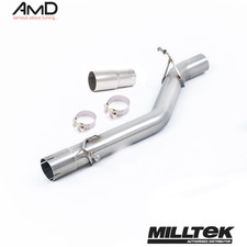 MK5 Golf R32 Milltek Non Resonated Section MSVW275REP - Fits Milltek Rear Box