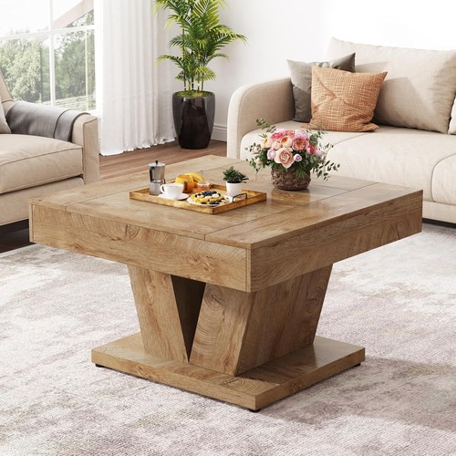 Modern square coffee table - coffee,