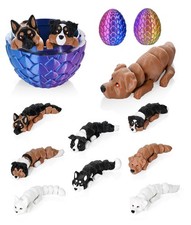 3Pcs 3D Printed Animals with