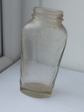 Vintage Brylcreem Glass Bottle