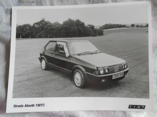Fiat strada 130tc - press, photo