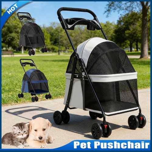 Pet stroller dog foldable - dog,