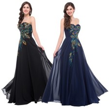 Chiffon Formal Evening Bridesmaid Dresses Cocktial Party Ball Prom Gown Dress