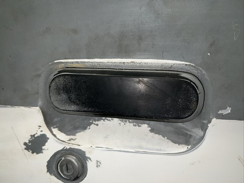 Front passenger door handle - front,