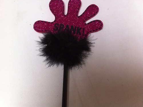 Pink hen party bride - party, spanker