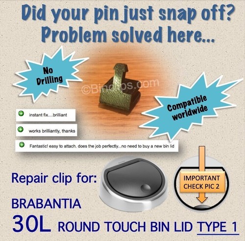 Binclips repair clip - binclips, clip/striker