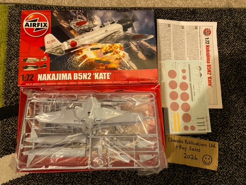 Airfix nakajima b5n2 - airfix, 1/72