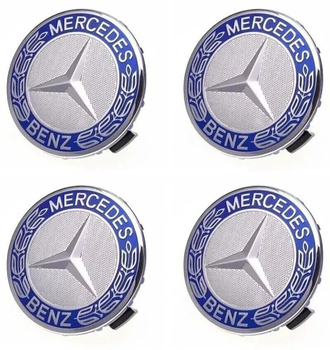 Mercedes alloy wheel centre - alloy,
