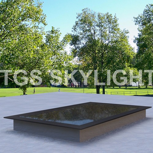 Flat roof skylight rooflight - flat,