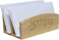 Letter Rack Wooden Desk
