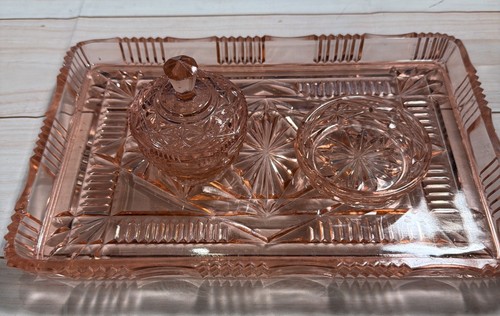 Vintage art deco salmon - deco, pink