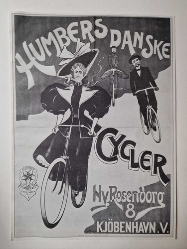 Humbers vintage danish bicycle - humbers,
