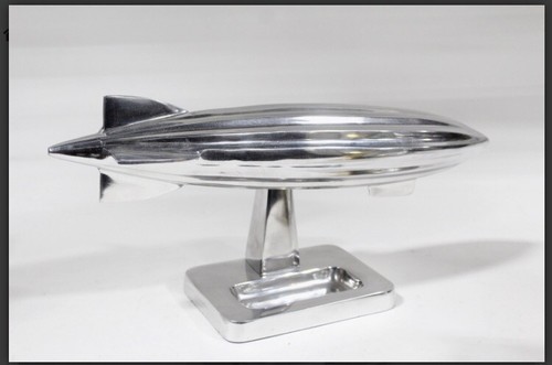 Art deco blimp zeppelin - art,