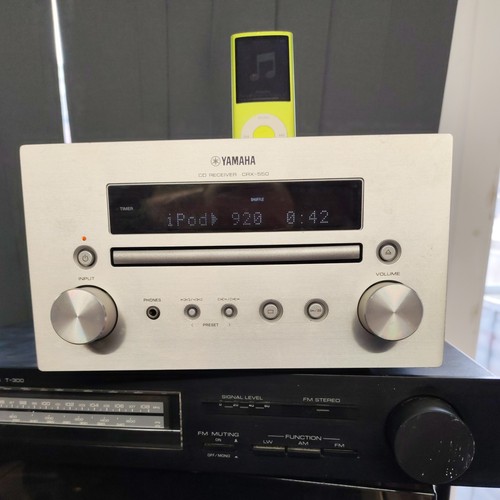 Yamaha crx 550 receiver - yamaha, cd