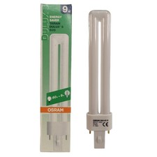 Osram Dulux S 9W/21-840 2P G23 Cool White Cool White Compact Fluorescent Lamp