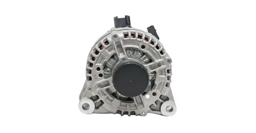 Alternator with freewheel belt