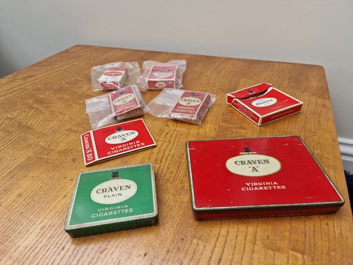 Antique craven cigarettes - craven, a