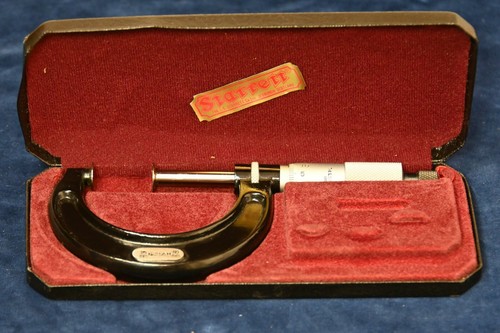 Starrett 256m disc - 256m, micrometer