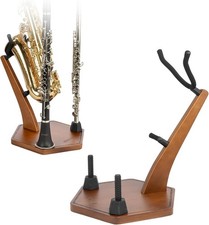 Wooden Saxophone Stand Display