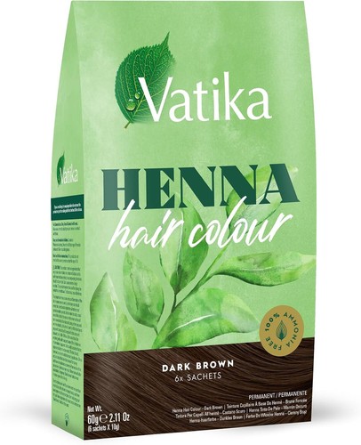 Dabur vatika dark brown - vatika, henna