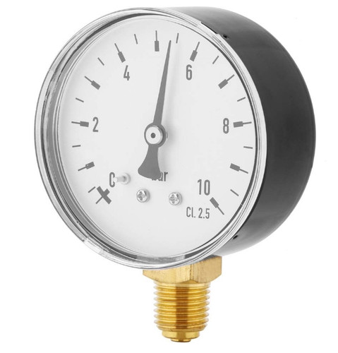 Oil water pressure gauge - oil/water,