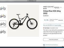 Orbea Rise H30.    ( 0 MILES )