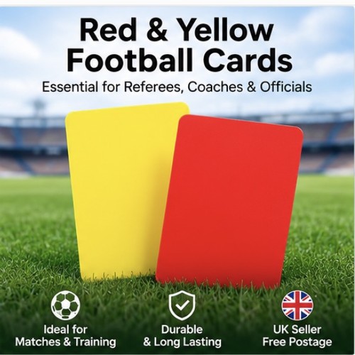 Football red and - and, cards