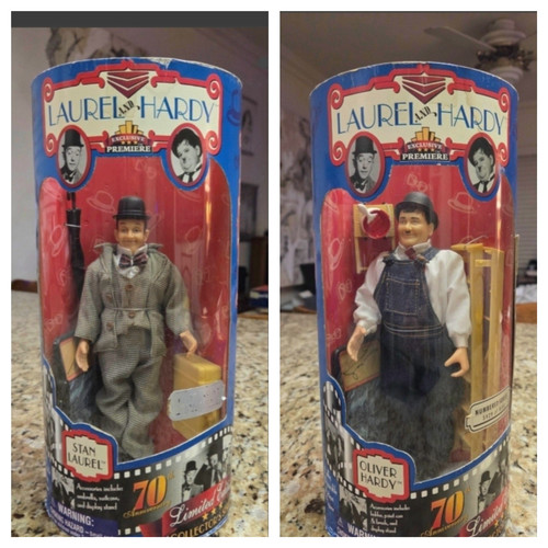 Vtg laurel hardy 70th - laurel,
