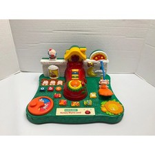 Vintage IQ builders nursery rhymes play tray tabletop play music counting lights