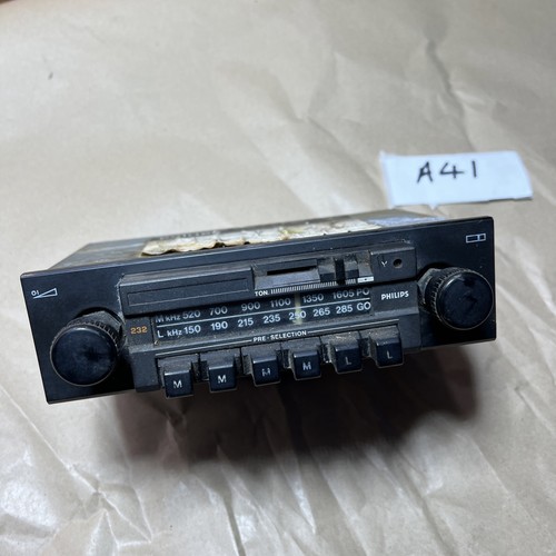 Classic philips car - car, radio