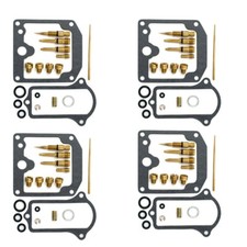 4 x For 1977-78 Kawasaki kz1000 LTD police z1r carburetor carb kit