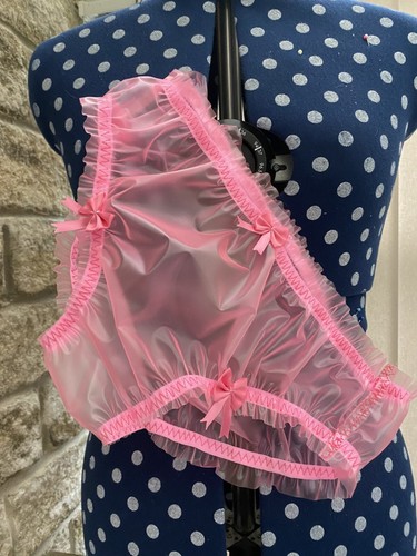 Sissy gathered pink - , pvc
