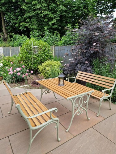 Solid hardwood oak garden - 12,