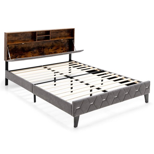 King size bed - bed, frame