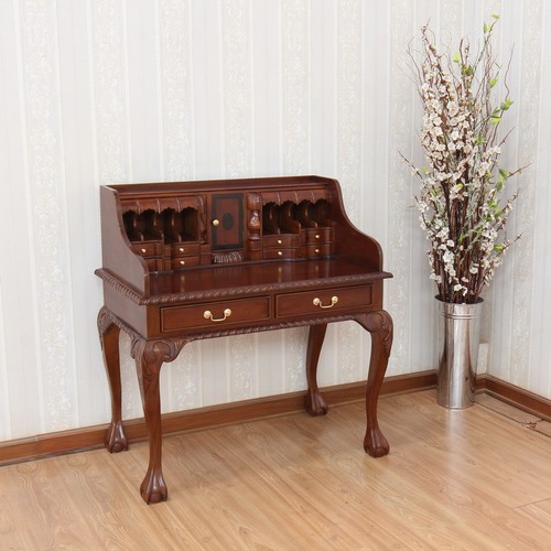 Chippendale escritoire desk - chippendale, |