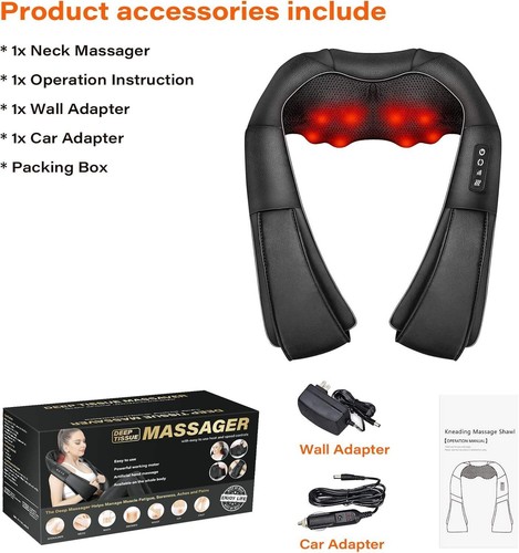 Electric shiatsu neck back - electric,